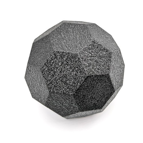 SSCO MATTE WRINKLE BLACK SX HEX PENT SPHERE NON WEIGHTED SHIFT KNOB SHIFTER - Picture 2 of 4