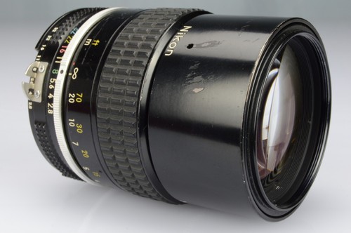 Nikon Nikkor 135mm f:2,8 Teleobiettivo "Serie AI" N°847390 + Filtro Japan 1980s - Foto 15 di 21