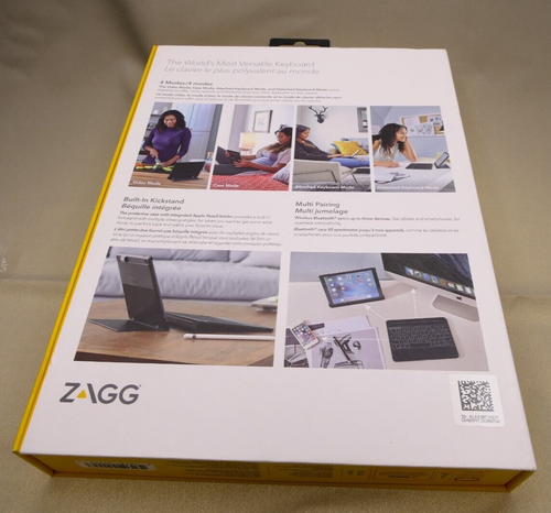 ZAGG ID8BSF-BB0 Messenger Folio Case and Bluetooth Keyboard for Apple iPad... - Picture 2 of 4