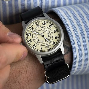 vintage aviator watch