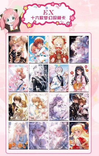 Sakura Moe Story Parte 1 | Paquete de cartas grandes A5 | LINDA tablero de arte coleccionable Shojo - Imagen 6 de 10