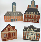 Cat's Meow Village Houses Capitol Governor's Palace Prentis Store Lot of 4