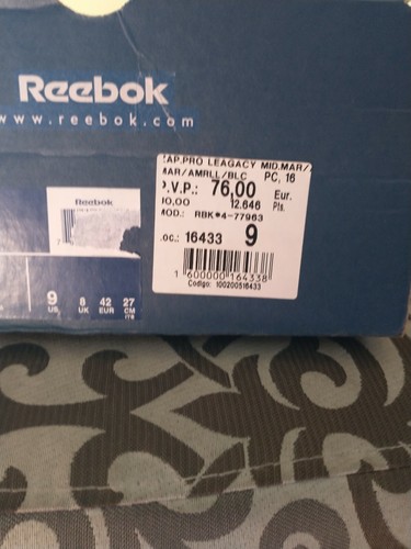 Reebok Pro Legacy - Imagen 8 de 8