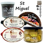 St Miguel Gourmet Gift Basket.5 Artisan Appetizers.Tapas the Divine Spanish Food