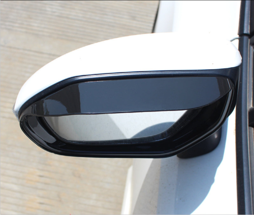 For Toyota RAV4 2019-2023 Bright black Mirror Rain Eyebrow Cover - Foto 2 di 6