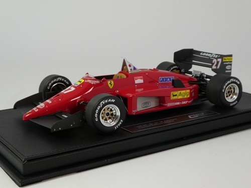 GP replicas GPReplicas Ferrari 156-85 #27 Michele Alboreto 1985 1/18 GP028A - Imagen 1 de 5