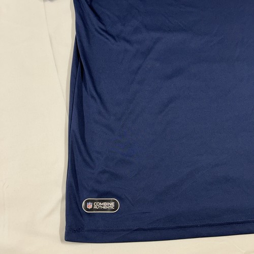 NFL Team Apparel Dallas Cowboys Combine Training T-shirt Blue Men's 2XL NEW ERA - Picture 4 of 11