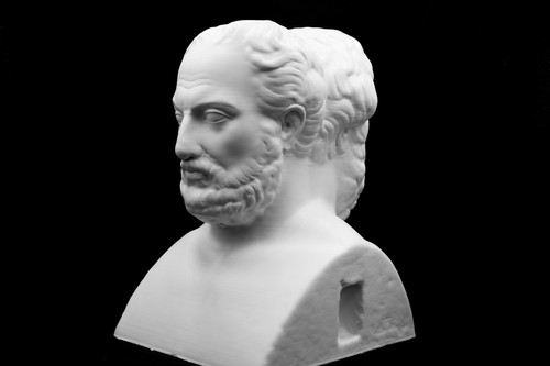 Herodotus and Thucydides Double Herm Bust |2nd Century AD Roman Replica | - Picture 5 of 6