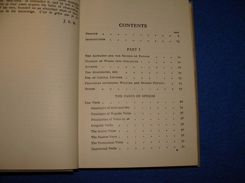 French Reference Grammar for Schools and Colleges U.O.P. Stockton Ca. 1964 Used - Imagen 12 de 19