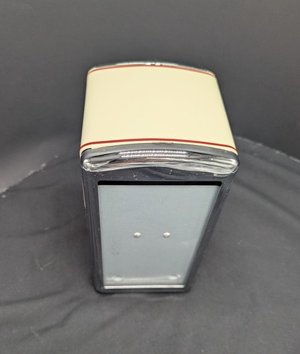 Coca Cola Have A Coke Napkin Dispenser Metal Chrome 50s Diner Vintage 1992 - Picture 4 of 9