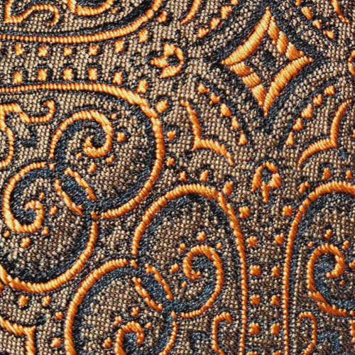 SAINT LAURENT CRAVATTA ABITO DA UOMO VINTAGE ANNI '70 '80 VINTAGE SKINNY ~ YSL ~ CRAVATTA DA UOMO ~ FILIGRANA RAME NERO ~ 54"