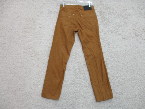 Southpole Jeans 16 Boys Youth Size Khaki Tan Distressed Casual Slim Straight K24 - Picture 4 of 12