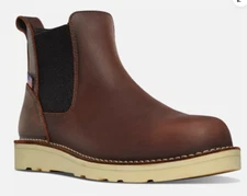 DANNER® BULL RUN CHELSEA 6" BROWN WORK BOOTS 15481 - ALL SIZES - NEW