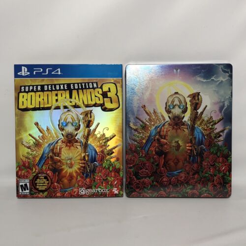 Steelbook collector spécial Borderlands 3 Super Deluxe Edition (Sony PS4) NEUF
