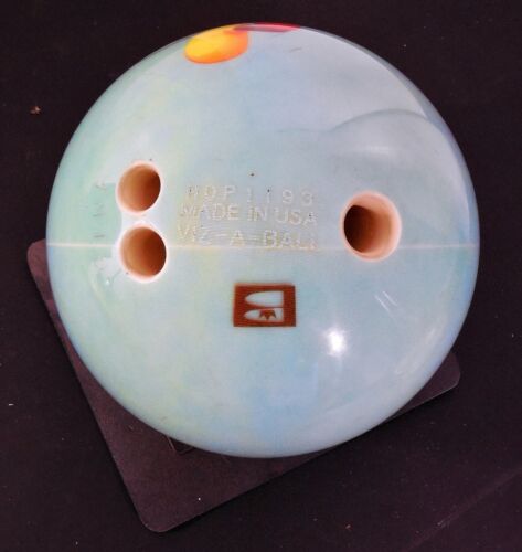 Brunswick Viz-A-Ball Mickey Mouse Bowlingkugel 10,5 Pfund gebohrt mit Tasche Disney - Bild 5 von 5