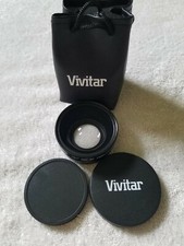 Vivitar HD MC AF High Definition 0.43X Wide Angle Converter W/Macro Japan Optics