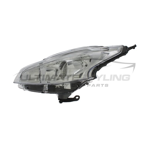 Headlight Peugeot 208 2012-2015 With LED Daytime Running Lamp Passenger Side - Picture 4 of 24