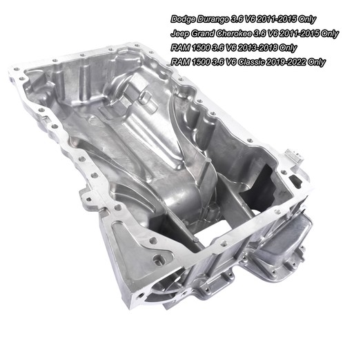 Oil Pan Upper For Dodge Durango Jeep Grand Cherokee 3.6L V6 2011-2015 68051598AA - Picture 8 of 10