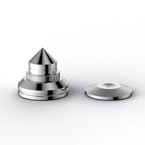 4PCS Speaker Turntable Isolation Stand Feet Base Pad Stainless Steel Brackets - 第 6/8 張圖片