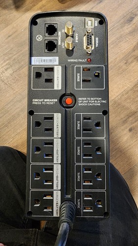 CyberPower: 1200VA, CP1200AVR/CP1200D, 900W 120V UPS 8-Outlets - No Batteries - Picture 2 of 4