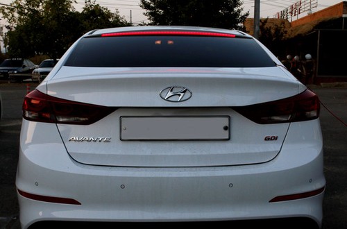 LED Surface Emission Roof Spoiler T8S Silver for 2017 2018 Hyundai Elantra - Picture 6 of 8
