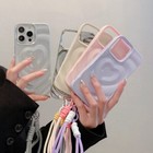 Proste 3D Love Heart Odporne na wstrząsy etui na telefon komórkowy do iPhone 15 14 Pro Max 13 12 11