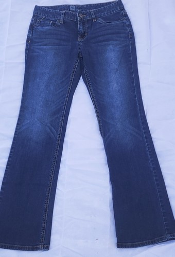 Mossimo Women's Jeans Curvy Fit Boot Cut Size 6R Cotton Stretch Blue - Picture 2 of 11