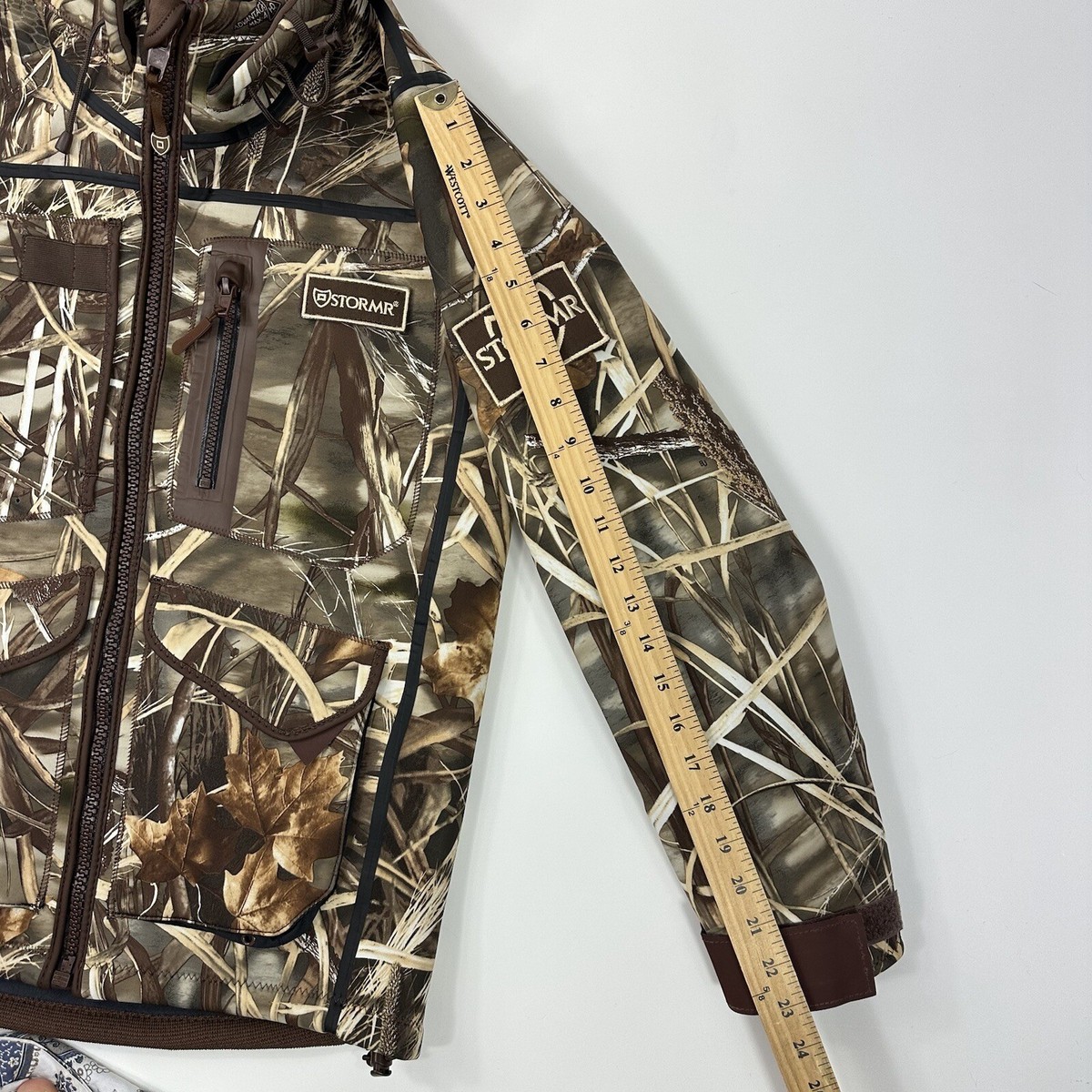 Stormr camo cheap jacket