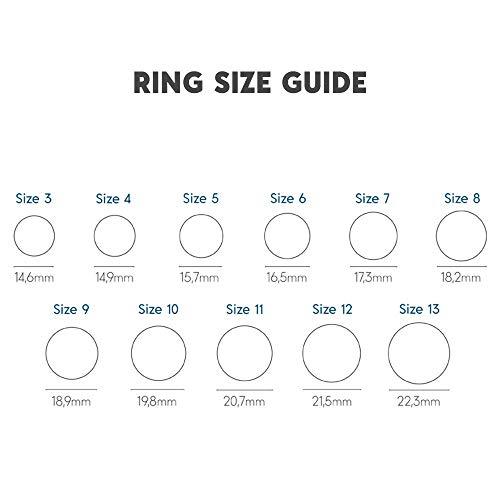 White Gold Filled Ring for Women with Rose Cubic Zirconia, Fashion Jewelry - Picture 3 of 8