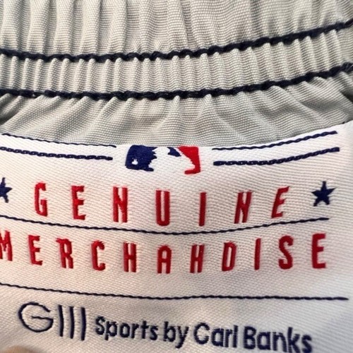 New York Yankees Shorts Mens Size 4XL MLB Genuine Merchandise Blue Swim Trunks - Picture 6 of 14