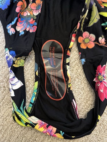 Johnny Was Dreamer Neckholder Bikini Oberteil Hipster Unterteil Gr. XS Stretch Blumen - Bild 6 von 9