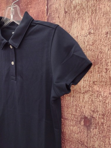 Lands End Girls Navy Blue Uniform Polo Size Large (14) - Picture 2 of 6