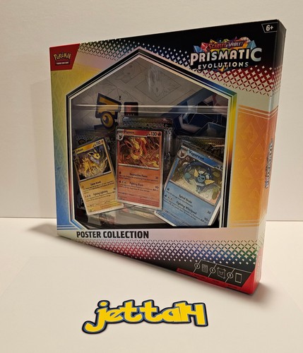 Pokémon - Prismatic Evolutions Poster Collection - SV8.5 NEU/SEALED! - Bild 1 von 3
