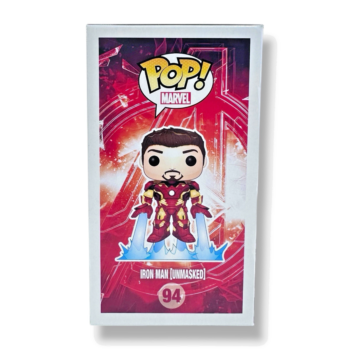 Funko Pop! Vinyl: Marvel - Iron Man - (Unmasked) #94 - w