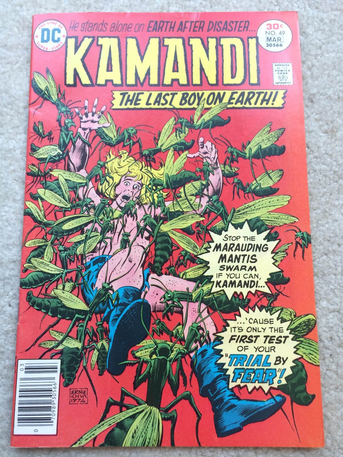 Kamandi, The Last Boy On Earth #49 *Trial By Fear!*