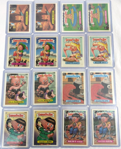 1987 Topps Garbage Pail Kids 11th Series OS11 MINT 88 Card Set in NEW TOPLOADERS - Picture 8 of 10