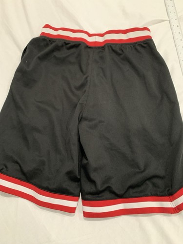 NBA UNK Miami Heat Jimmy Butler NBA Shorts Men's Small Black Red Stripe 22 Rare - Picture 8 of 9