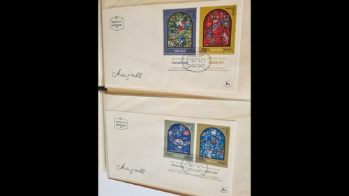 🌍 Massive World Stamp Lot – 2,600+ Items – Israel FDC, Rare Sets, Thematic Gold - Video 1 of 1