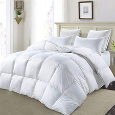 Mosurprise Luxury 100 White Goose Down Duvet Double Size 10 5 Tog