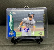 DOMINIC FLETCHER 2020 Topps Pro Debut Autograph RC Prospect Blue /150 PACK FRESH