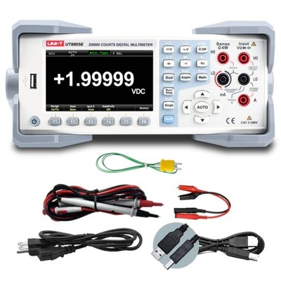 UNI-T UT8805E 5.5 Digit Performance-Series Benchtop Multimeter 199,999 Counts