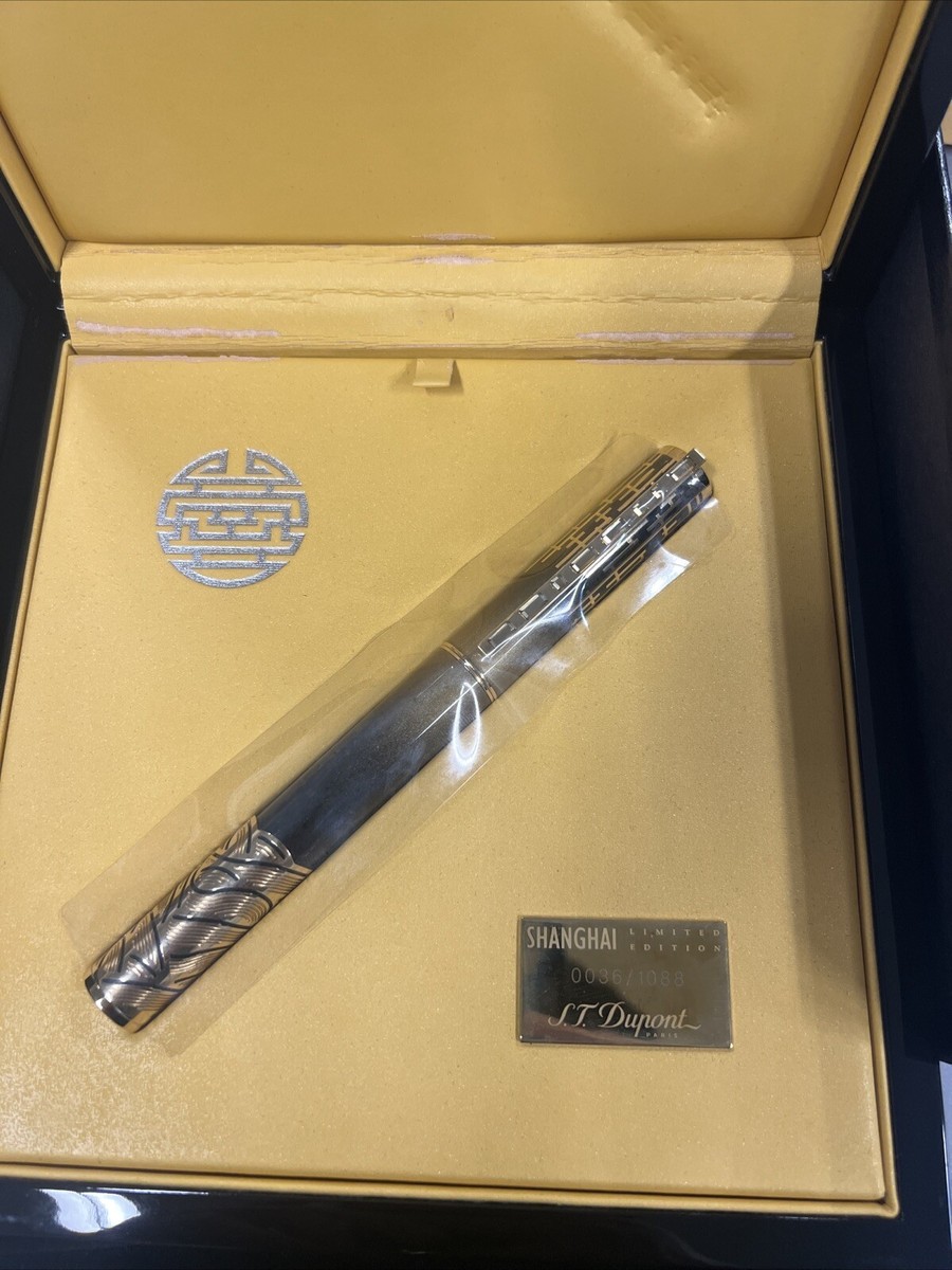 Shanghai St DuPont Paris Limited Edition Pen Number 36/1088