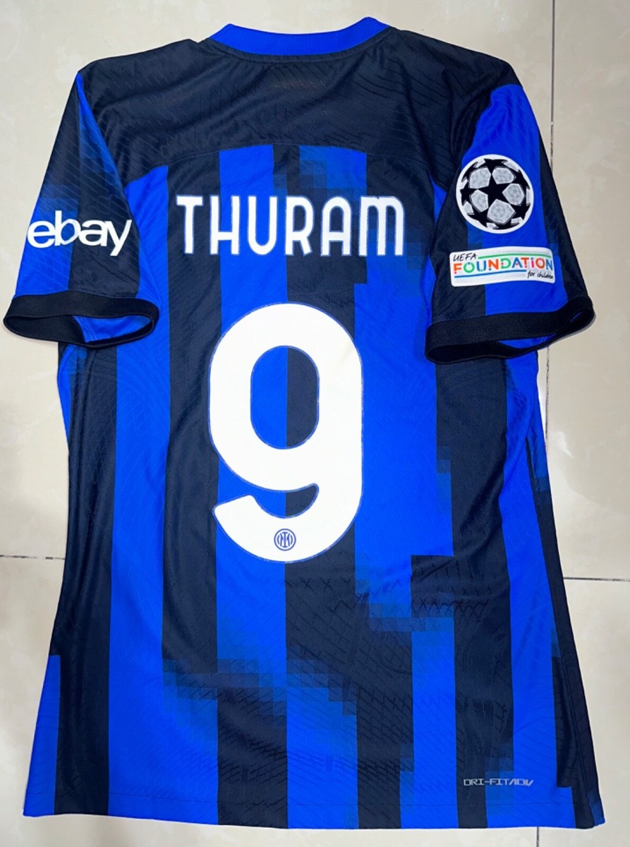 THURAM INTER MATCH PREPARED SHIRT CHAMPIONS LEAGUE 23 24