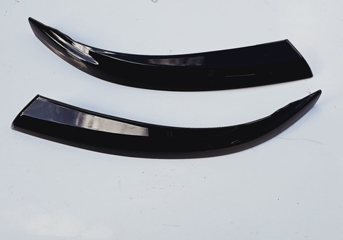 VW T6 2015-19 Gloss Black eyebrows eyelids for front headlight headlamps brows - Bild 3 von 6