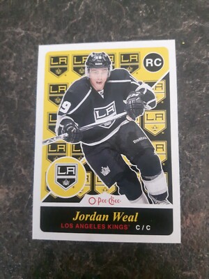 O-Pee-Chee 2015-16 Update Retro Rookie Jordan Weal RC Card# U36
