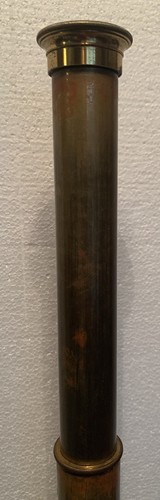 Antique Brass Spyglass & Compass Made in France 3 Draw Telescope 10” to 29.5” - 第 23/24 張圖片
