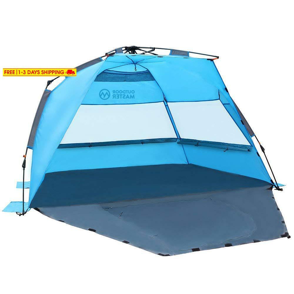 Outdoormaster Pop Up Tienda de playa-fácil de configurar, portátil pantalla de playa con UPF Outdoormaster Pop Up Tienda de playa-fácil de configurar, portátil pantalla de playa con UPF