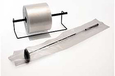 2" X 1500', 2-Mil, Clear Poly Tubing, 1 Roll - Laddawn 1900