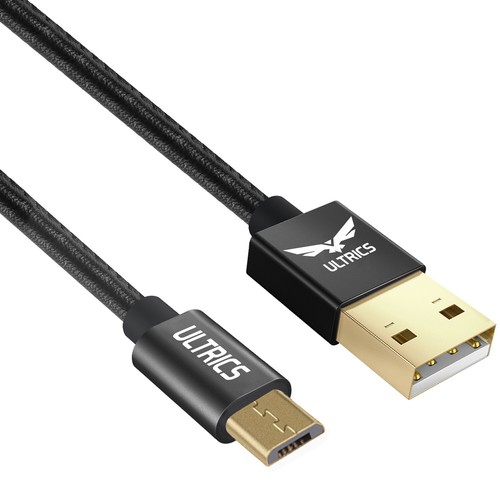 Micro USB Charging Cable Fast Charger Leather Braided Data Sync Lead for Samsung - Picture 6 of 11
