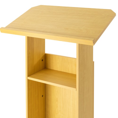 Presentation Stand Lectern Stand Conference Classroom Church Desk For Laptop - Picture 3 of 23
